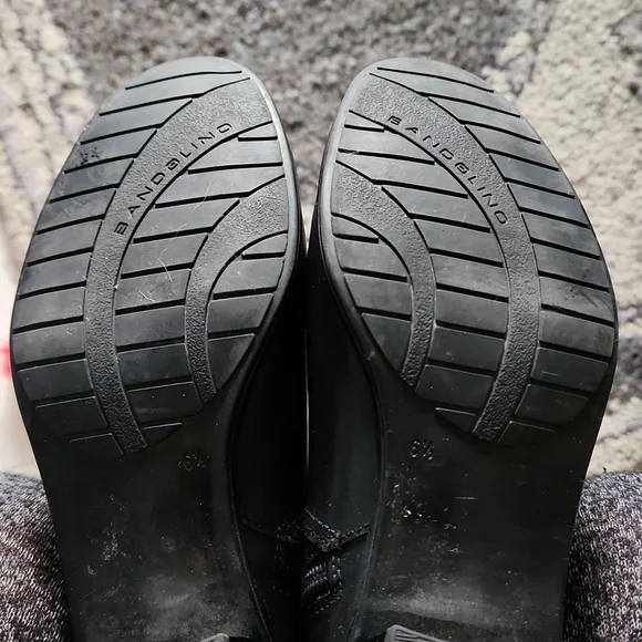 Bandolino Black Leather Knee High Boots - Picture 8 of 15